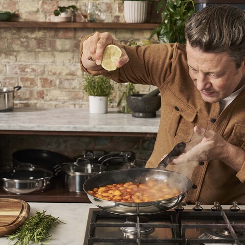 Jamie Oliver Easy Cook SS Ceramic Wokpanna 28 cm