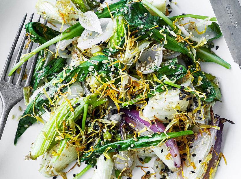 Fräsch löksallad