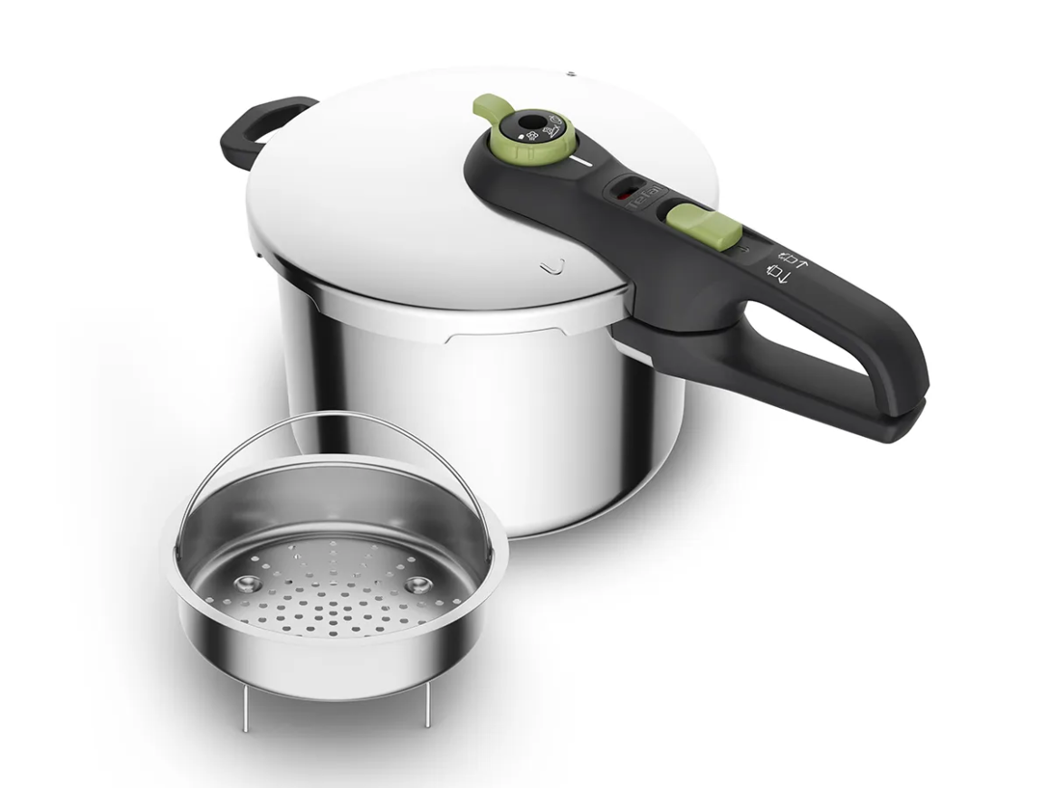 Secure Trendy Tryckkokare 6 L med ånginsats