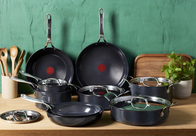 Grytset med Thermo-Spot och Non-Stick Beläggning Kvalitet och Hållbarhet
