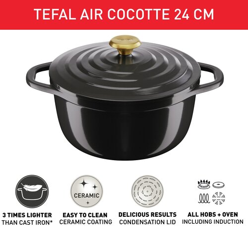 AIR Gryta 24 cm Grå 