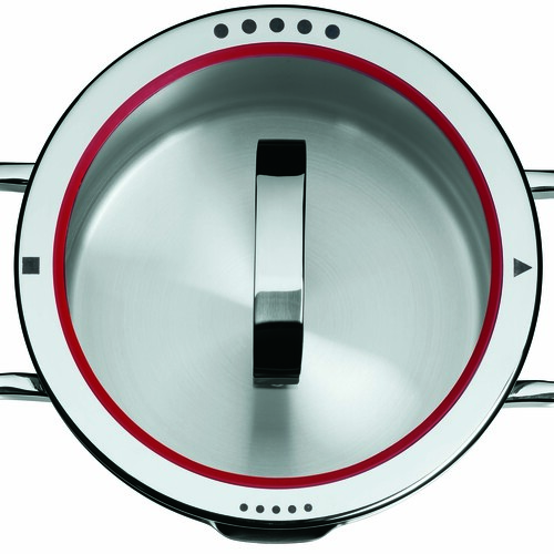 Function 4 grytset 4 st m. Lock (24/20/20/16 cm) Rostfritt stål 