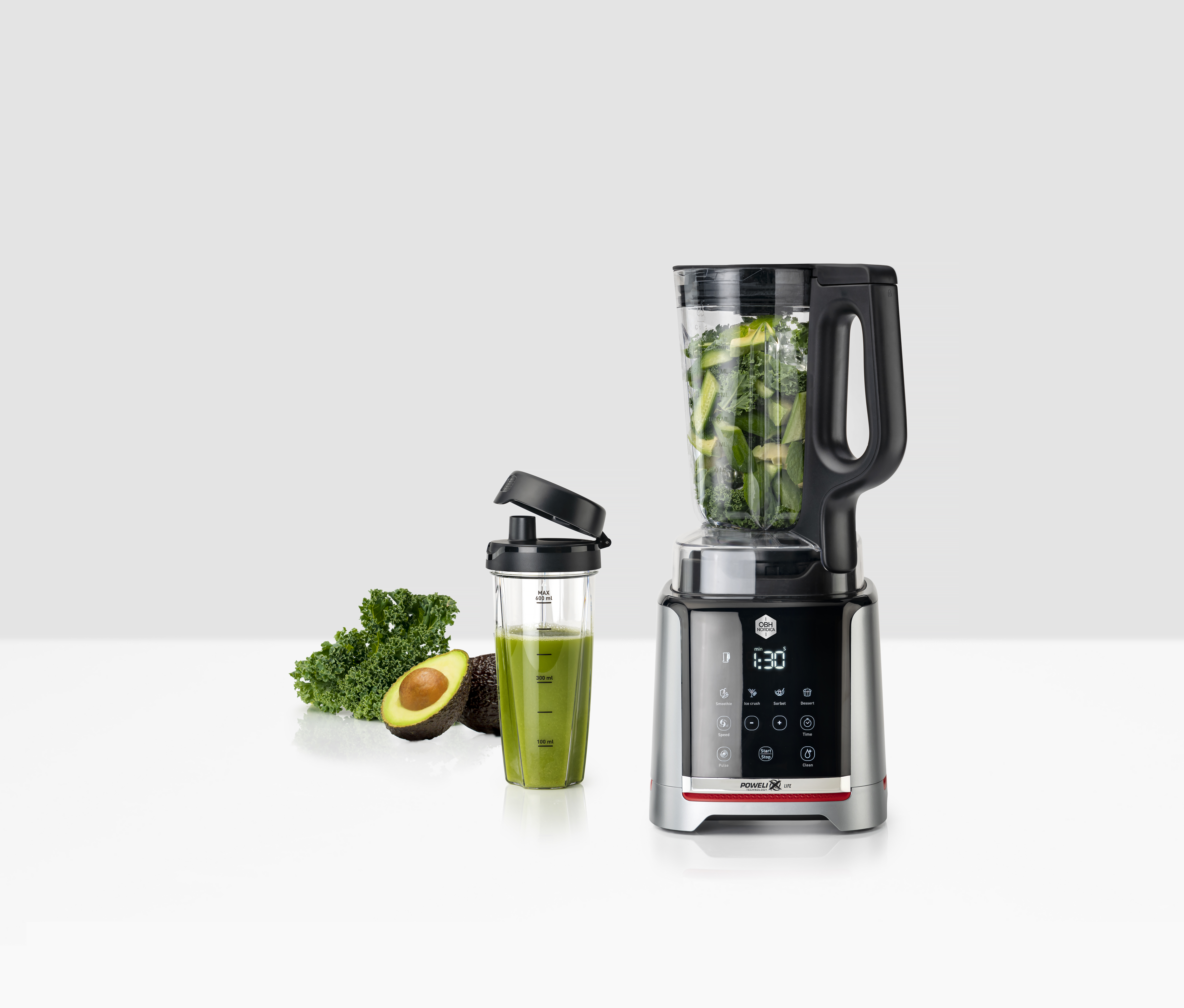 Infini mix+ blender - Höghastighetsblender med kraftfull motor på 1600 watt