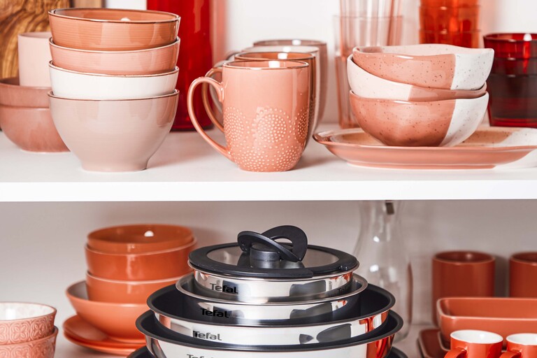 Serien är tillverkad i rostfritt stål av högsta kvalitet