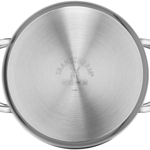 Mini gryta 16 cm /1,5L m. Ångkorg +Lock, Rostfritt stål Cromargan® 