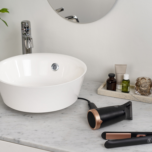 Glam & Shine styling kit - Hårfön och plattång