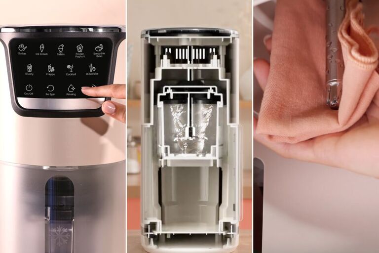 Enkel rengöring och underhåll med automatiskt rengöringsprogram 