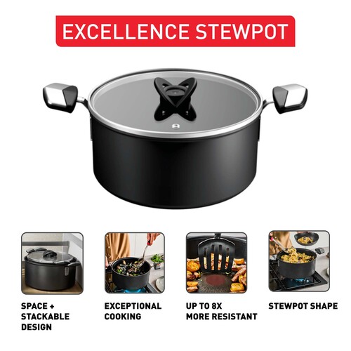 Excellence gryta 20 cm med lock