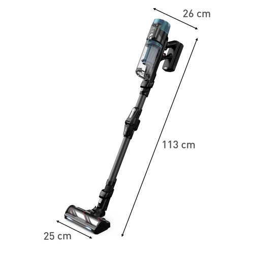 X-Force 14.80 Flex Animal Aqua, Skaftdammsugare med Aerospin munstycke