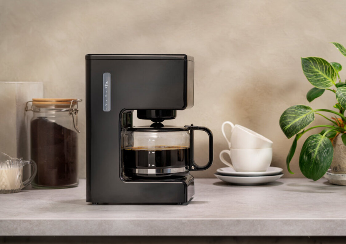 Liten kaffebryggare 4 koppar 