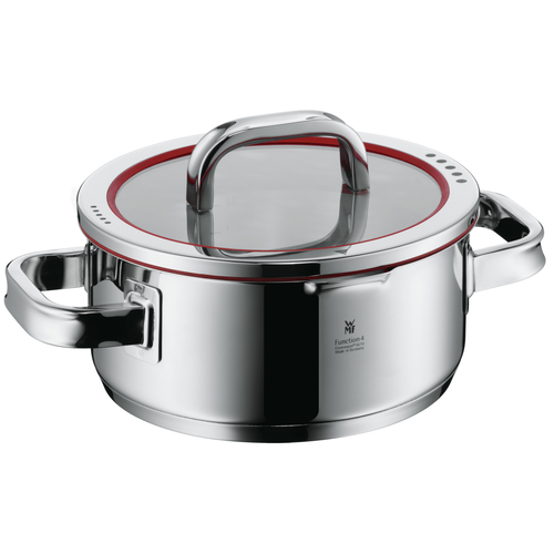 Function 4 grytset 4 st m. Lock (24/20/20/16 cm) Rostfritt stål 