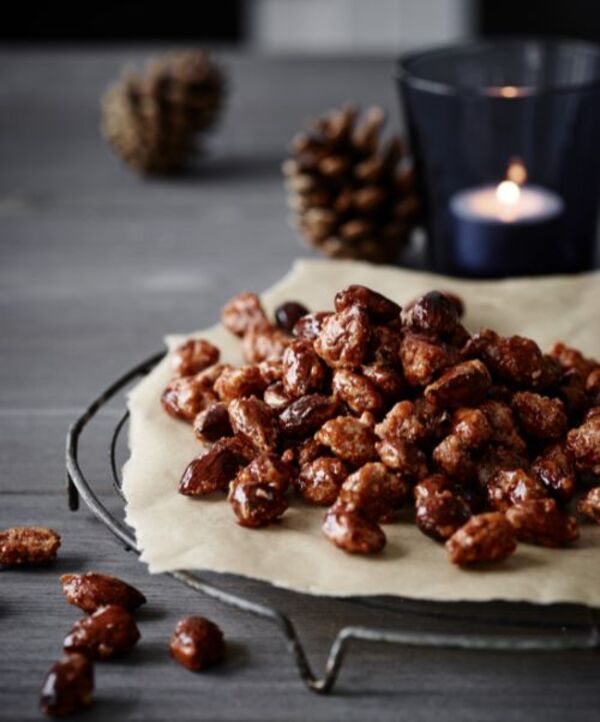 Brända mandlar i air fryer