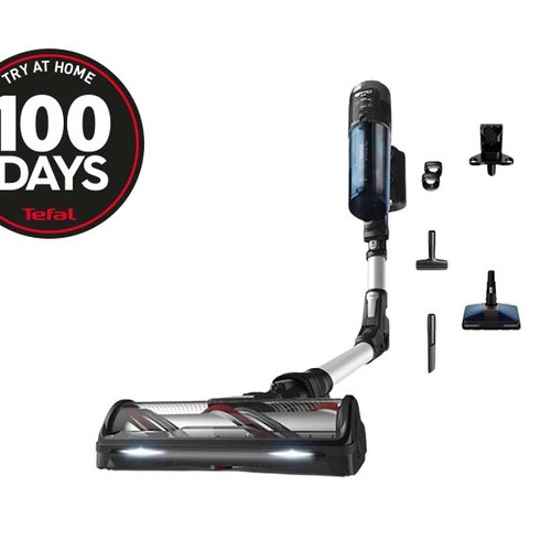 X-Force 13.60 Flex Aqua, Skaftdammsugare med Aerospin munstycke