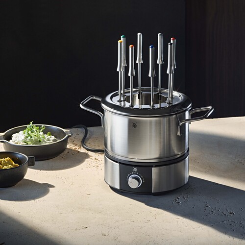 Lono fondue med värmereglage, för 8 personer, rostfritt stål 