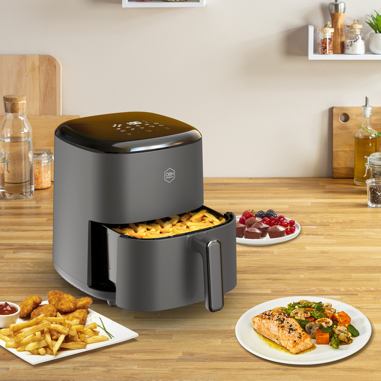 Kan man ha olja på pommes i airfryer?