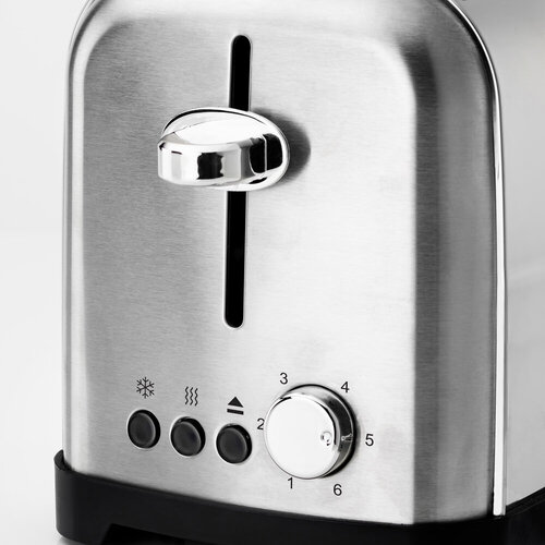 Metropolitan Brödrost 2 Brödskivor Rostfritt Stål 