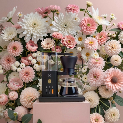 Blooming Aroma kaffebryggare svart 