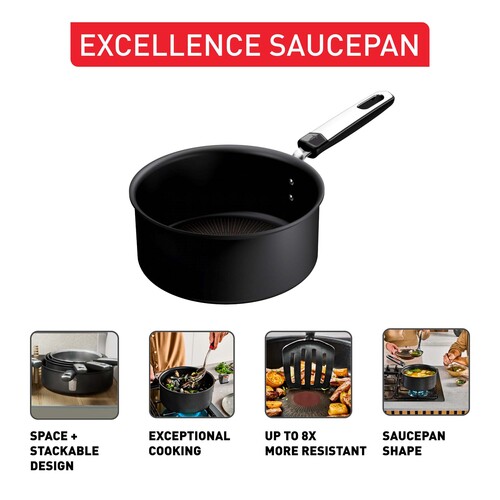 Excellence kastrull 16 cm med eller utan lock