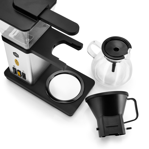 Blooming Kaffebryggare Matte Silver 10 koppar 