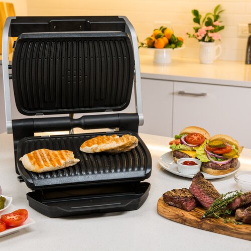 OptiGrill+ initial Bordsgrill Rostfritt Stål 
