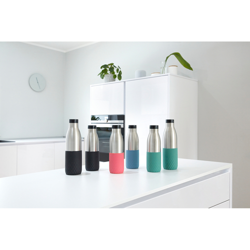 Bludrop Sleeve Vattenflaska i rostfritt stål 0,5L Svart 