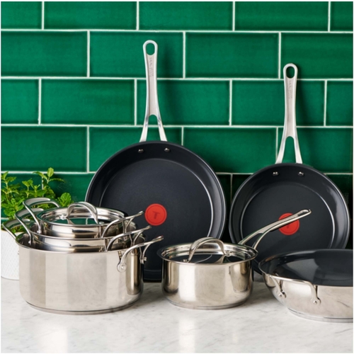 Wokpanna 30 cm med stekpanneskydd. Jamie Oliver Cook's Classic SS Ceramic