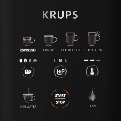 Coffee Crush Experience Chrome, Kaffemaskin