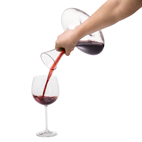 Clever & More  vinkaraff i glas, 1,5 L, Höjd 24 cm 