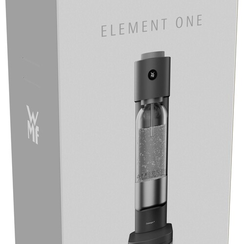 Element One kolsyremaskin med flaska, Black Lava