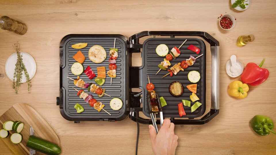 Tre funktioner i en grill