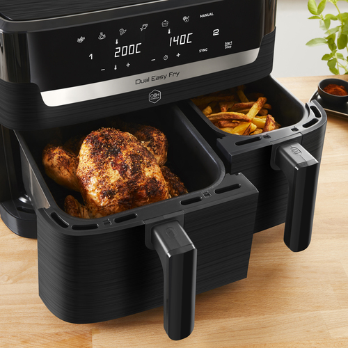 Dual Easy Fry - Air fryer - 8.3L