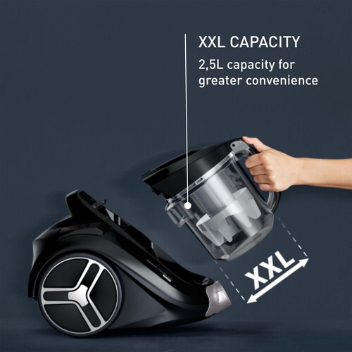 Compact Power XXL Cyclonic, Parkettmunstycke, Påslös dammsugare