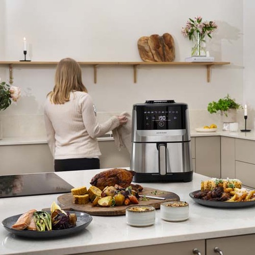 Easy Fry Silence air fryer 5L rostfritt stål  