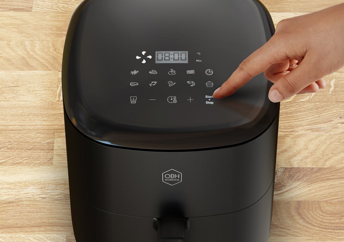 Några olika funktioner för Air fryers - intelligenta matlagningsprogram