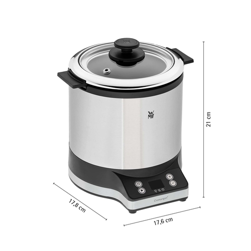 KitchenMinis riskokare m. Non-Stick, varmhållning & timer 