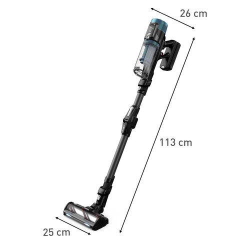 X-Force 14.80 Flex Animal Aqua, Skaftdammsugare med Aerospin munstycke