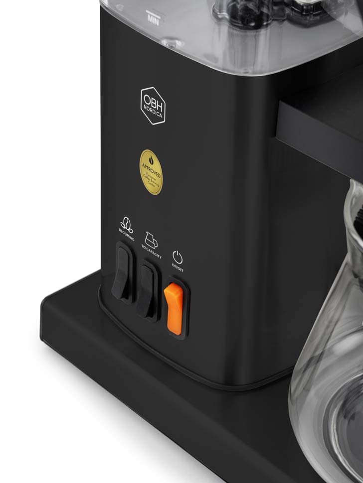 Blooming knapp inspirerad av pour over metoden