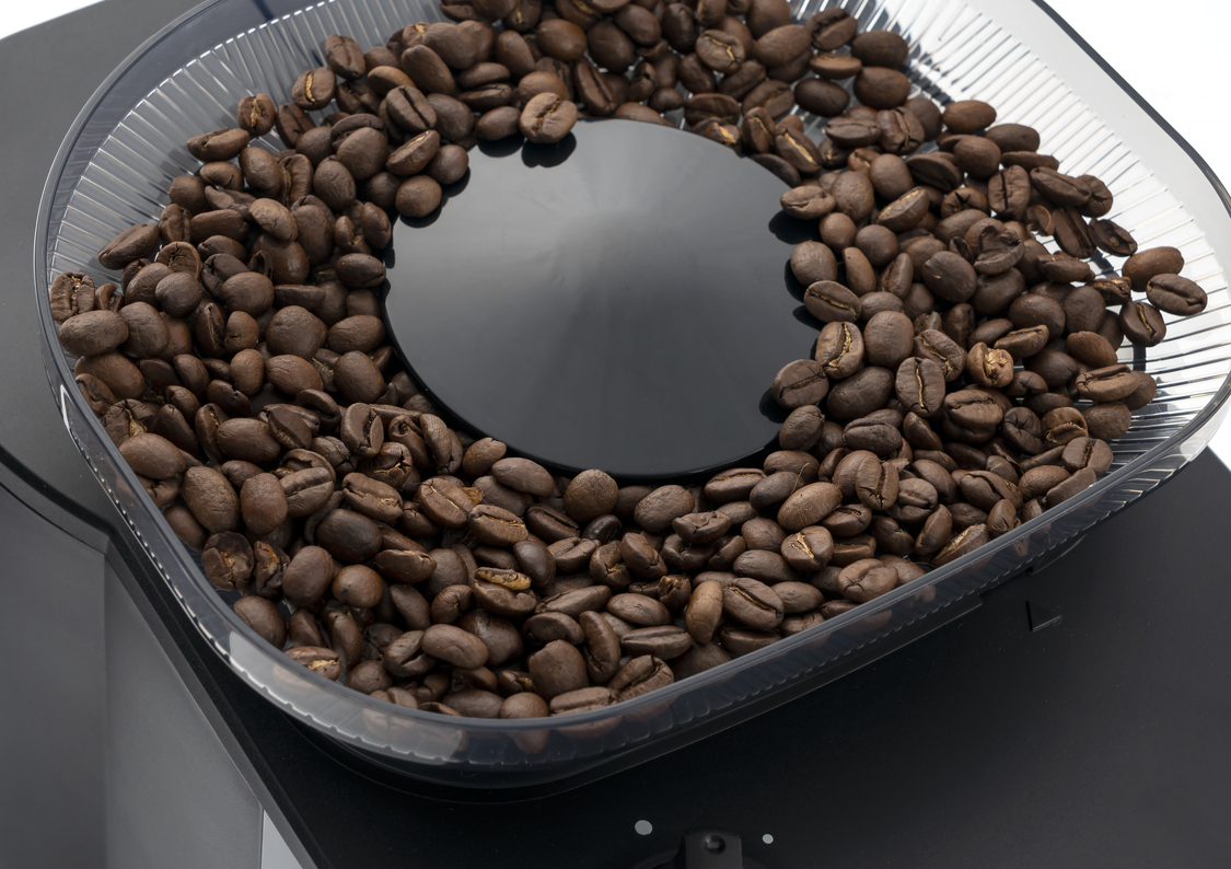 Grind Aroma kaffebryggare har en inbyggd kvarn