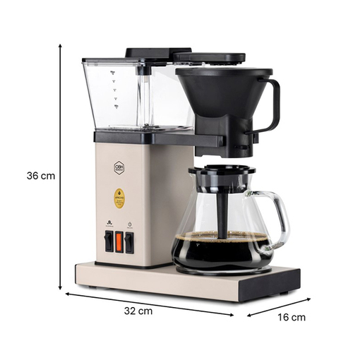 Blooming Prime Sand Kaffebryggare Beige 10 koppar 