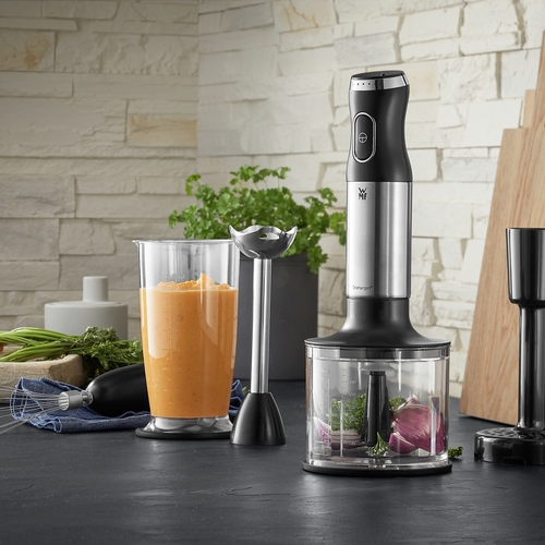 Kult X stavmixer, Set med 4 tillbehör 600 W, svart/rostfritt stål 