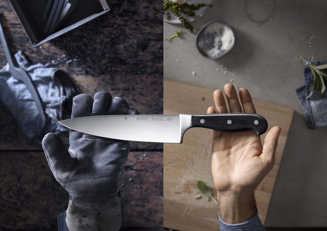 Robust handsmitt blad av specialstål