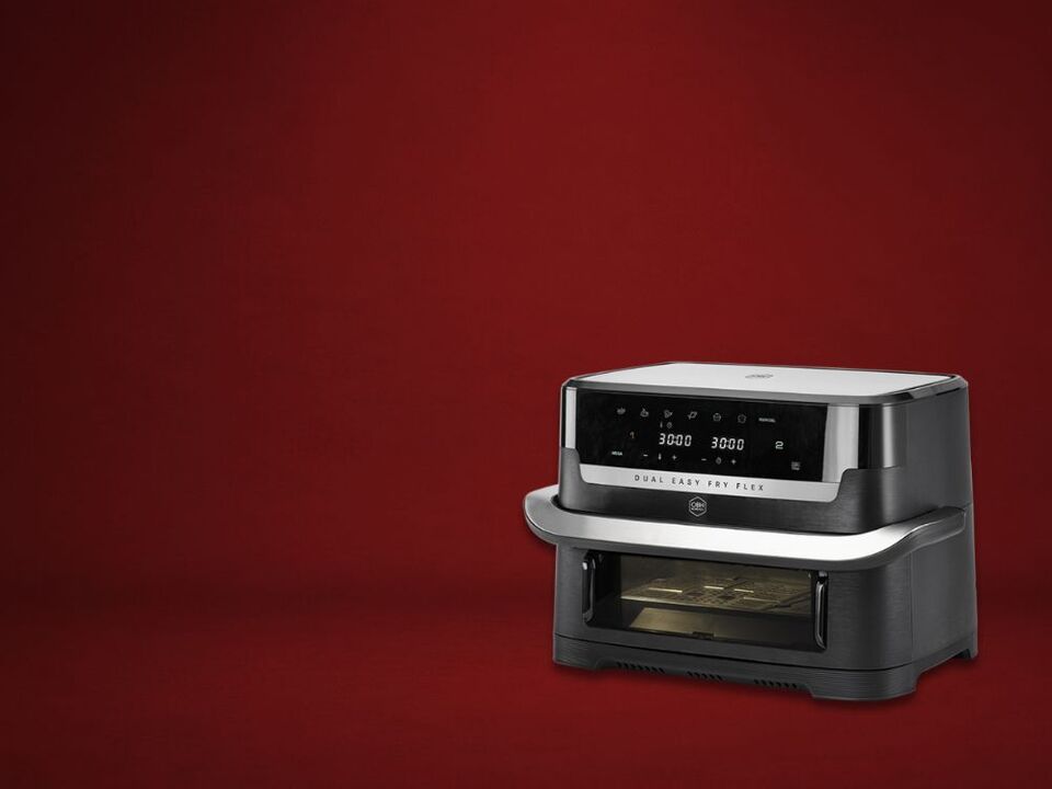 Flex Dual Easy Fry 9L Svart – air fryer