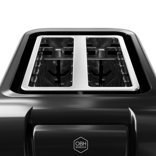 Monaco toaster 2 Slices Black