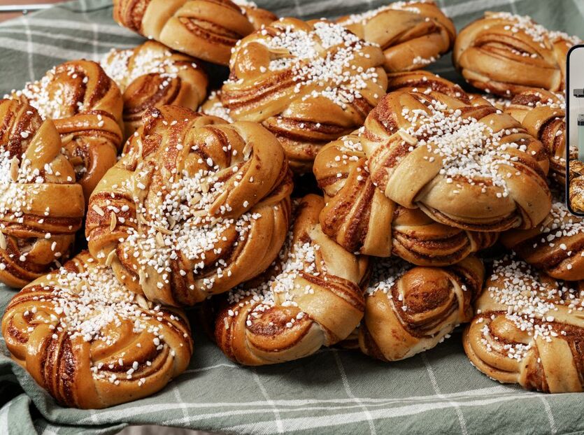 Kungsörnens recept på Kanelbullar