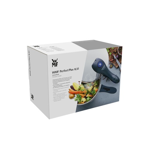 Perfect Plus tryckkokare 22 cm/ 8,5 L, Rostfritt stål Cromargan® 