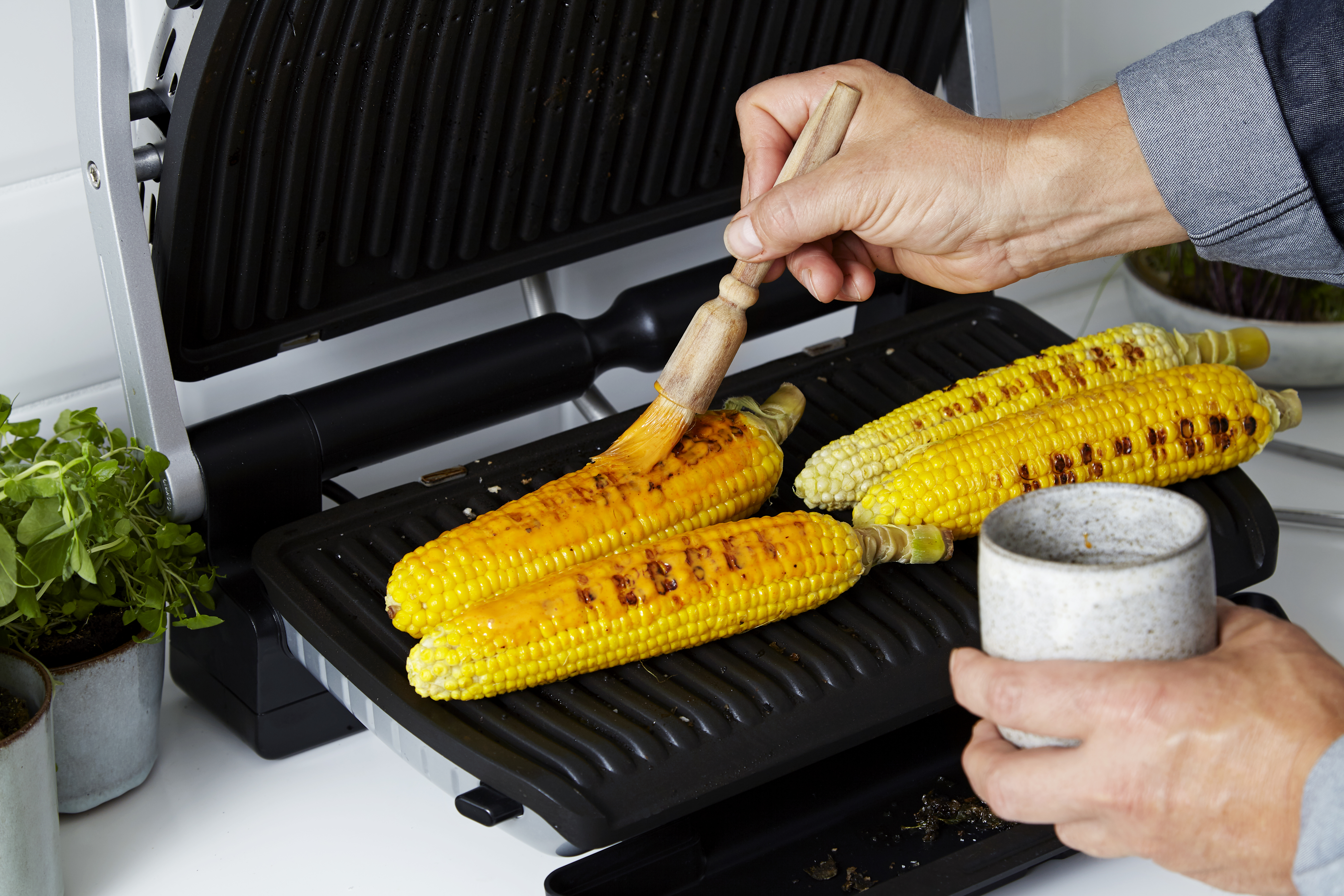 Optigrill XL Bordsgrill Rostfritt Stål - 9 automatiska tillagningsprogram