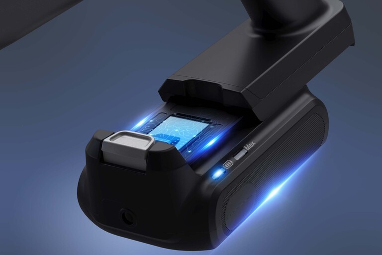 Lång batteritid och enkel att förvara