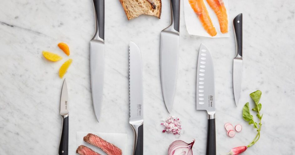Knivblock och knivset