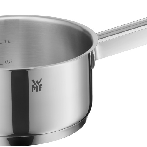Belmonte grytset 5 st m. Lock (24/20/20/16/16 cm) rostfritt stål 