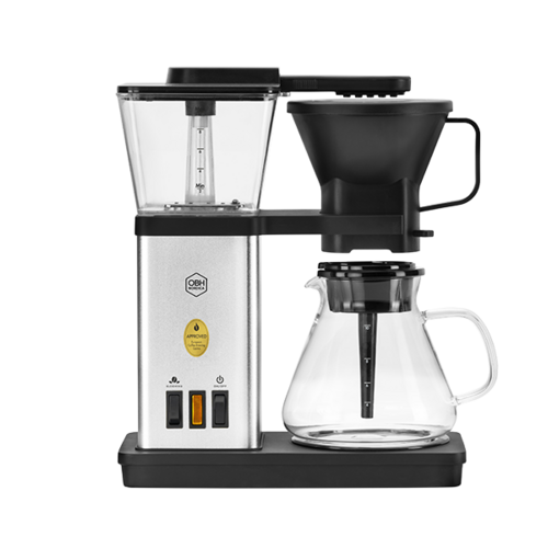 Blooming Kaffebryggare Matte Silver 10 koppar 